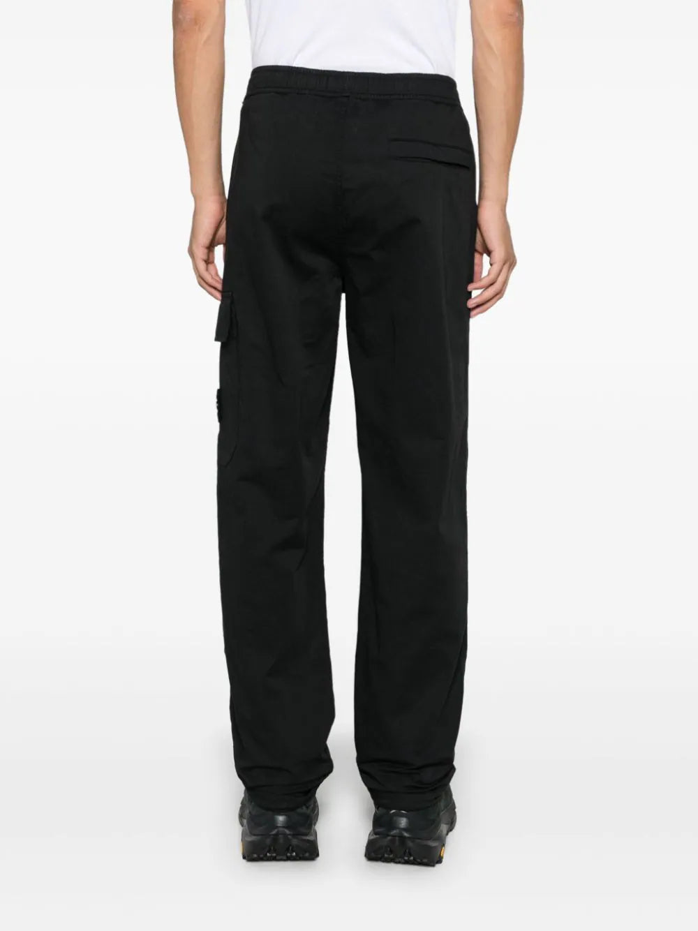 336F6 Ghost Regular trousers STONE ISLAND Nero | Grifo210