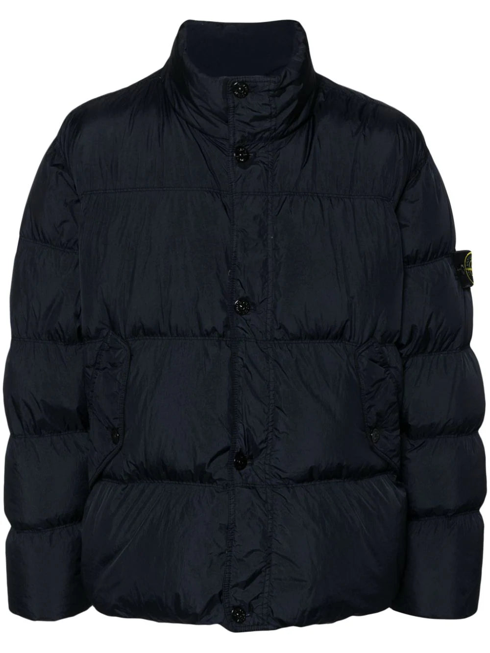 40123 RDS Real Down Jacket STONE ISLAND Blu Grifo210