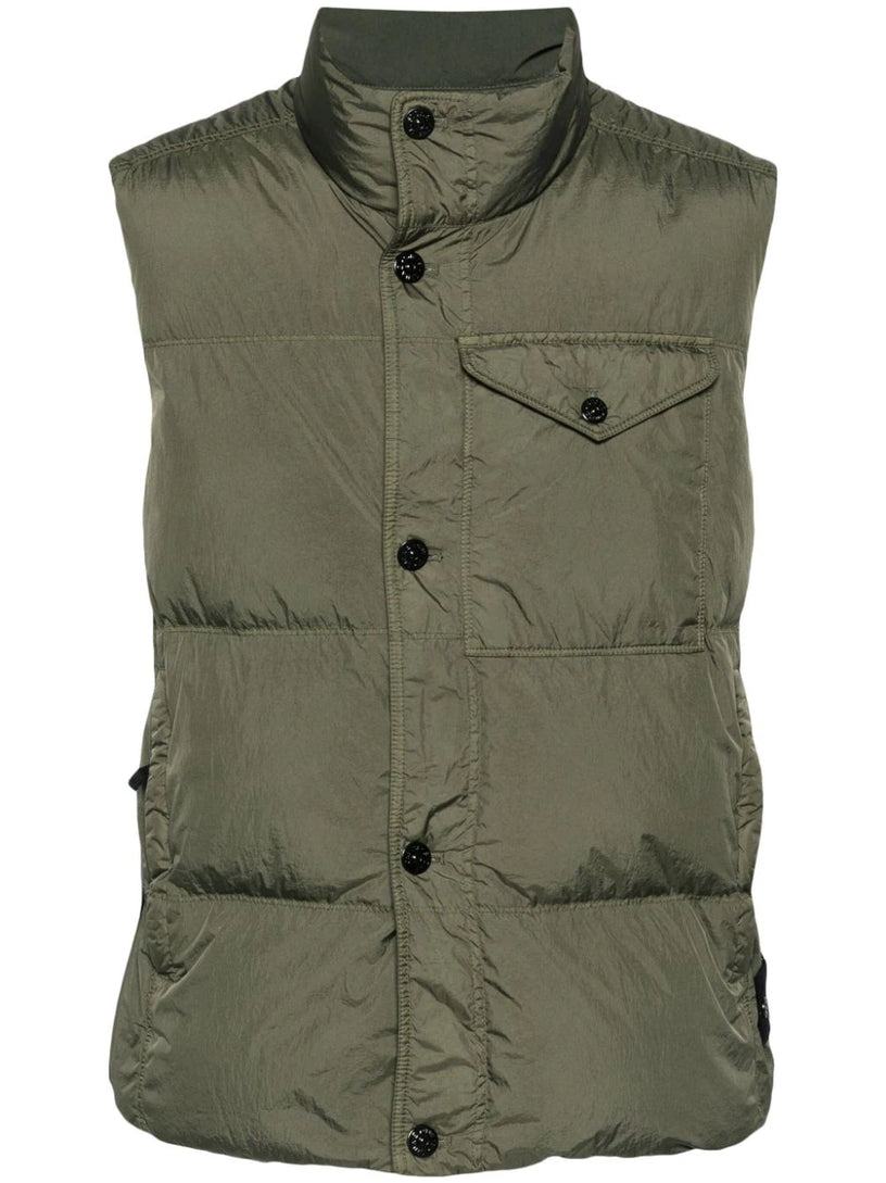 STONE ISLAND G0223 real down sleeveless jacket