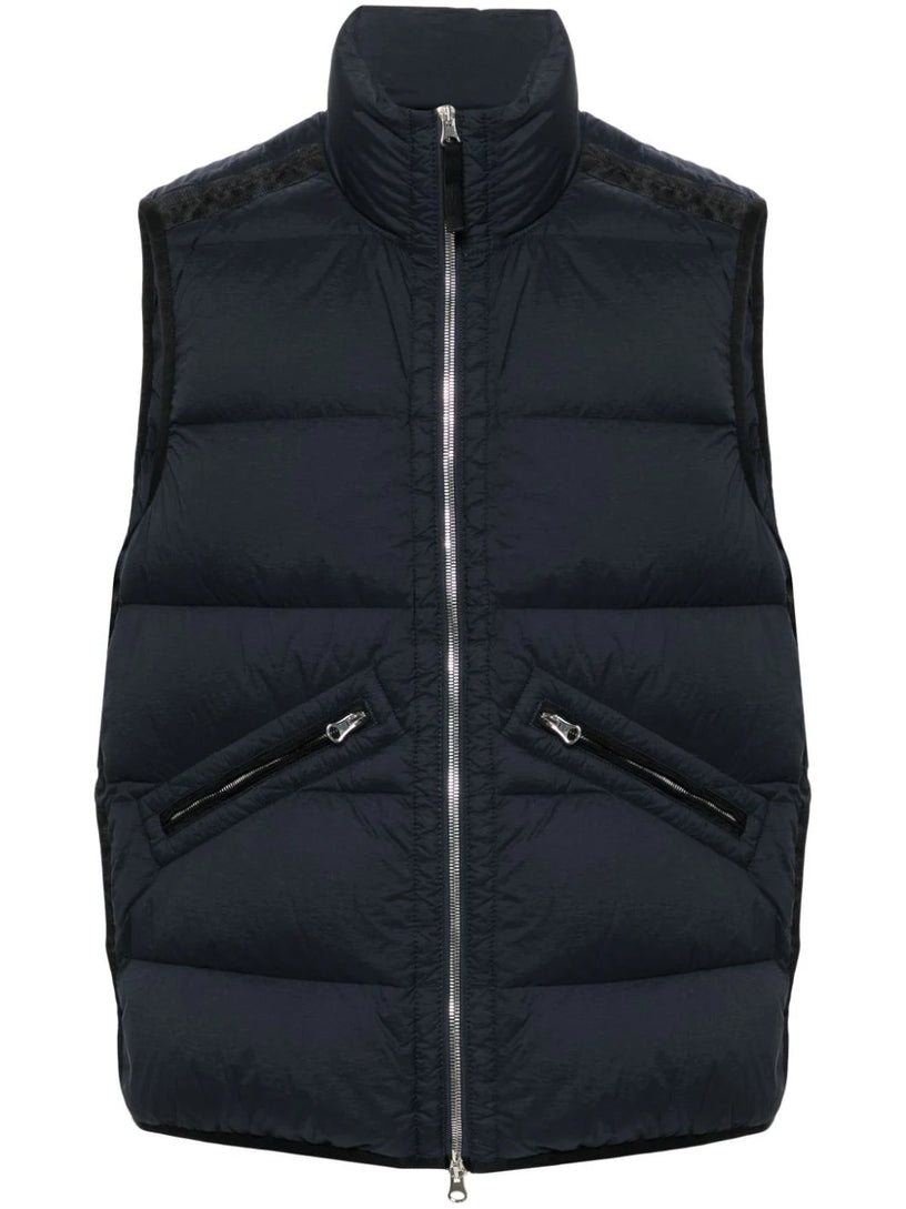 STONE ISLAND G0828 real down sleeveless jacket