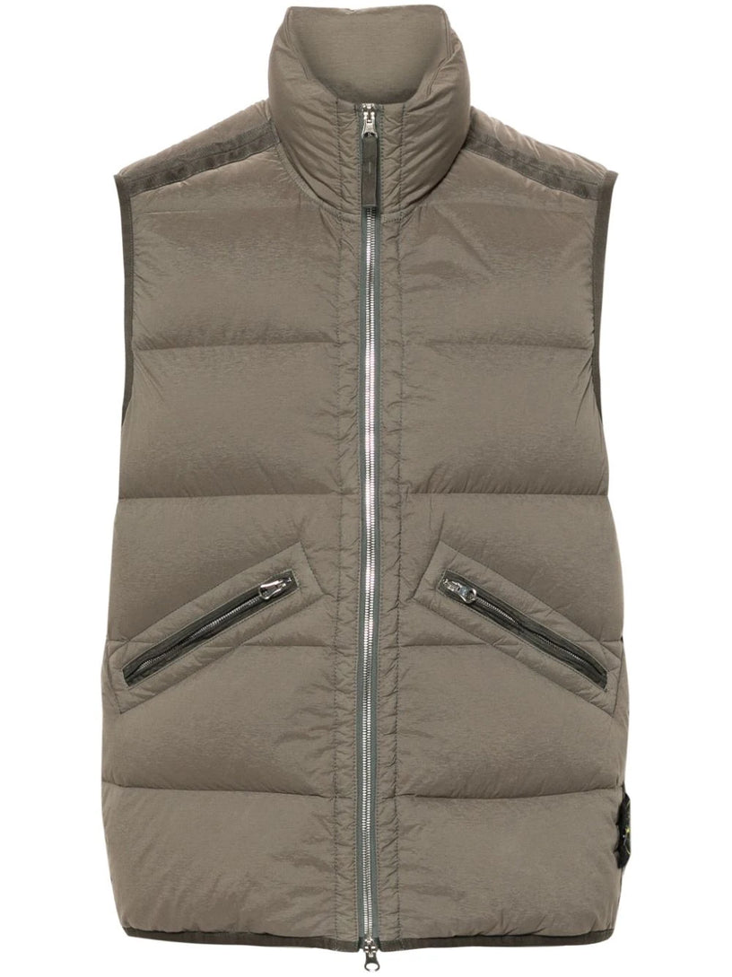 G0828 Real down sleeveless jacket