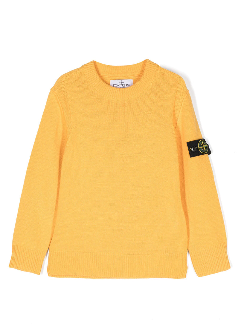 STONE ISLAND Kids Crew neck sweater