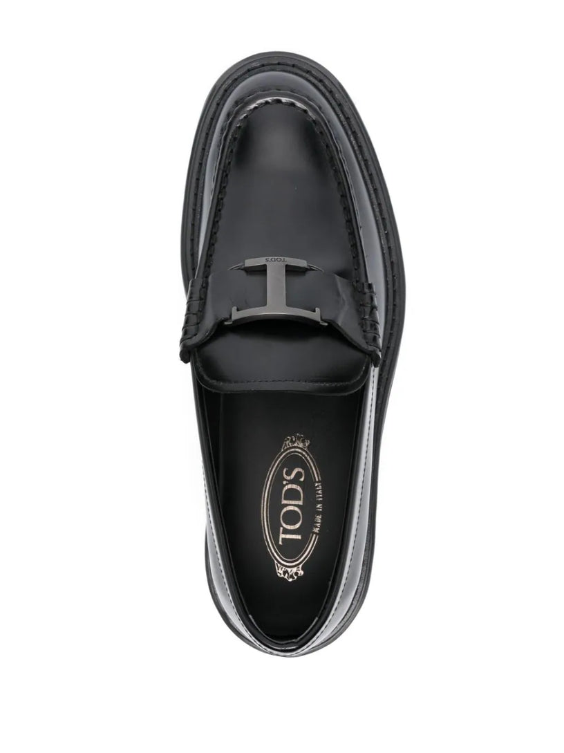 T Timeless loafer in leather