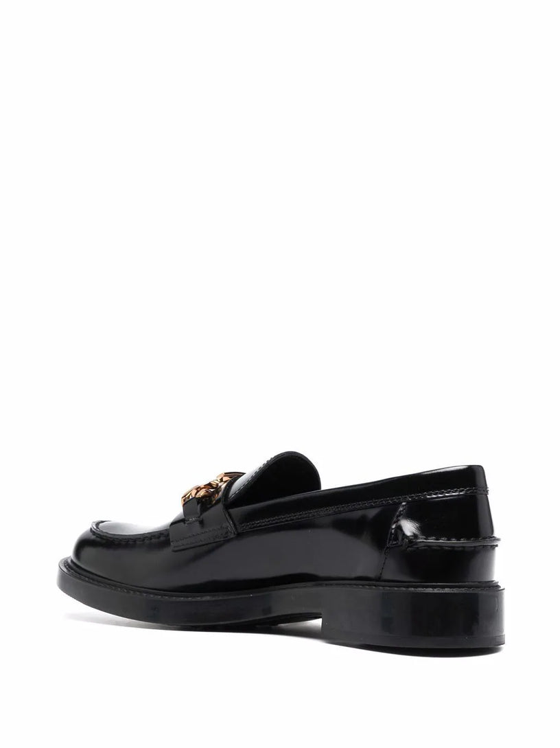 Loafers in leather