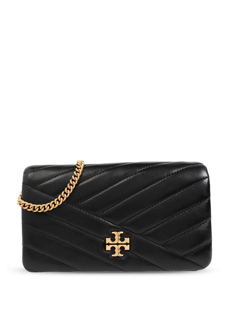 Tory Burch Kira chevron chain wallet