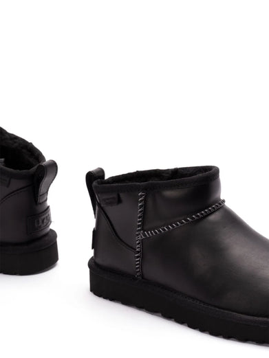 Classic Ultra Mini Leather Regenerate Boots