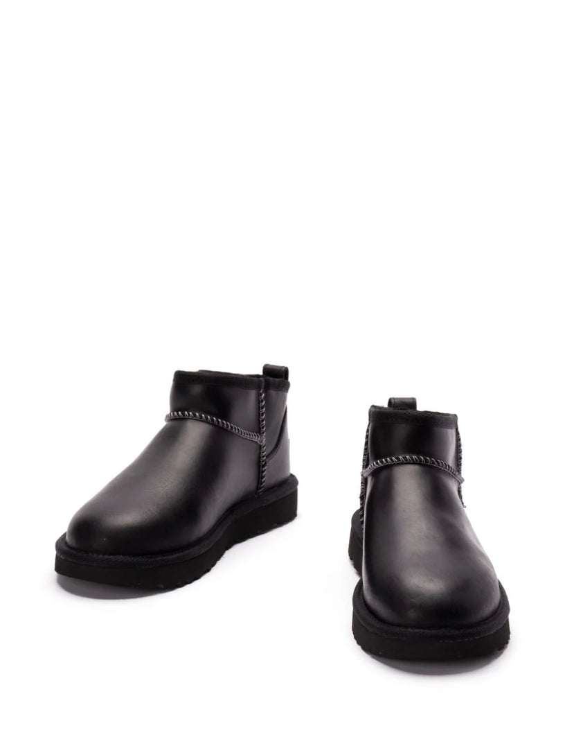 Classic Ultra Mini Leather Regenerate Boots