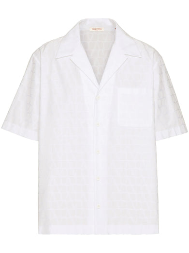 Bowling shirt with Toile Iconographe