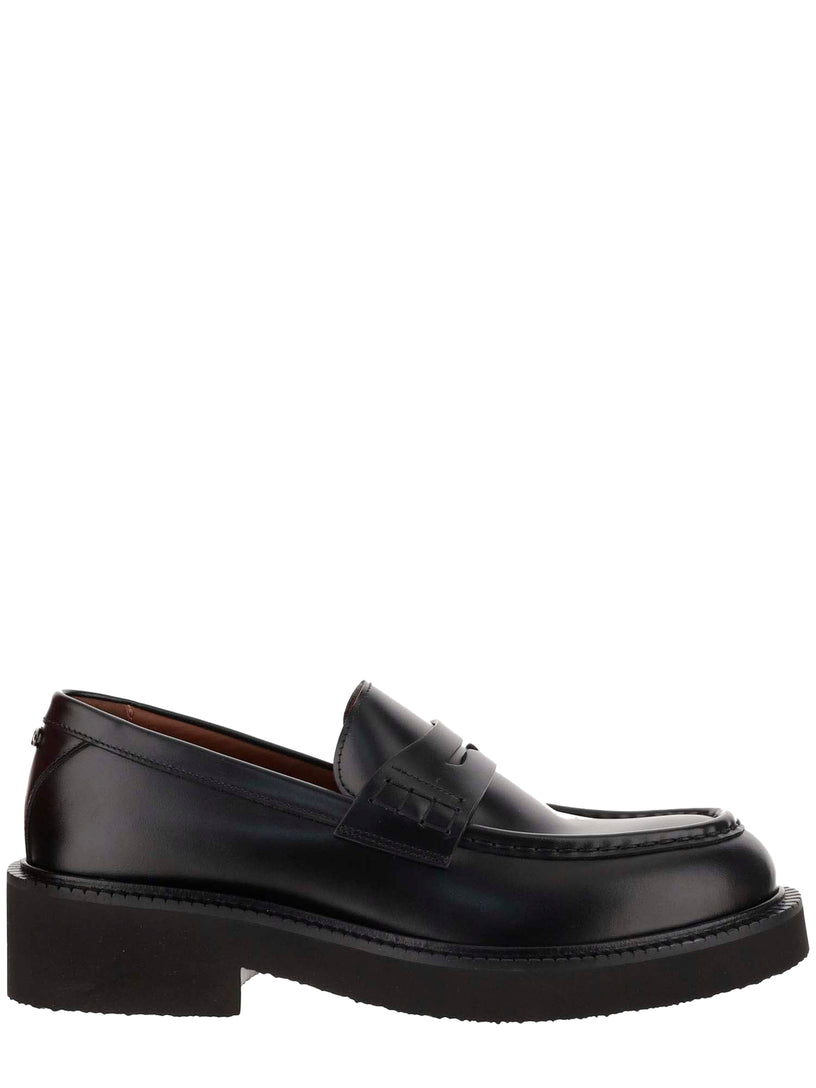 Calfskin moccasin