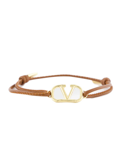 VLogo Signature leather bracelet