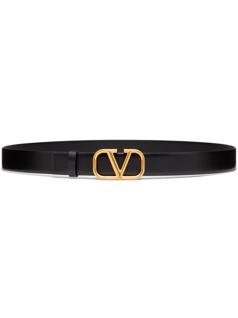 Valentino Garavani Vlogo signature belt in calfskin