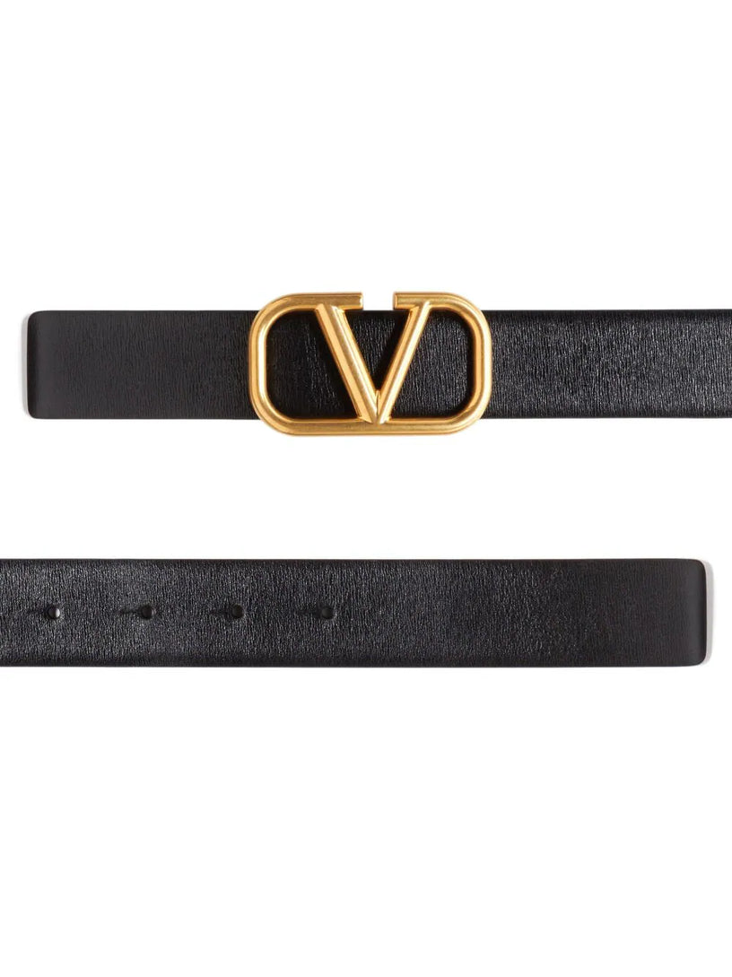 VLogo Signature Belt in Calfskin