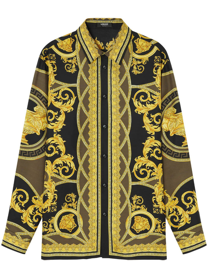 VERSACE La coupe des dieux silk shirt