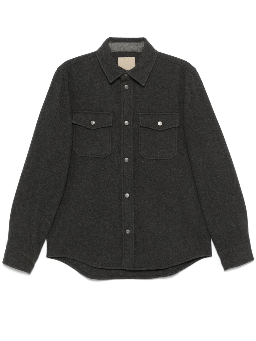 WOOLRICH Alaskan overshirt in wool blend