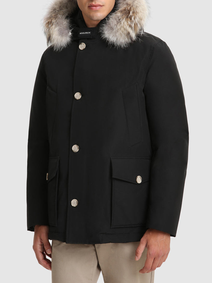 Arctic Anorak in Ramar Cloth with removable fur