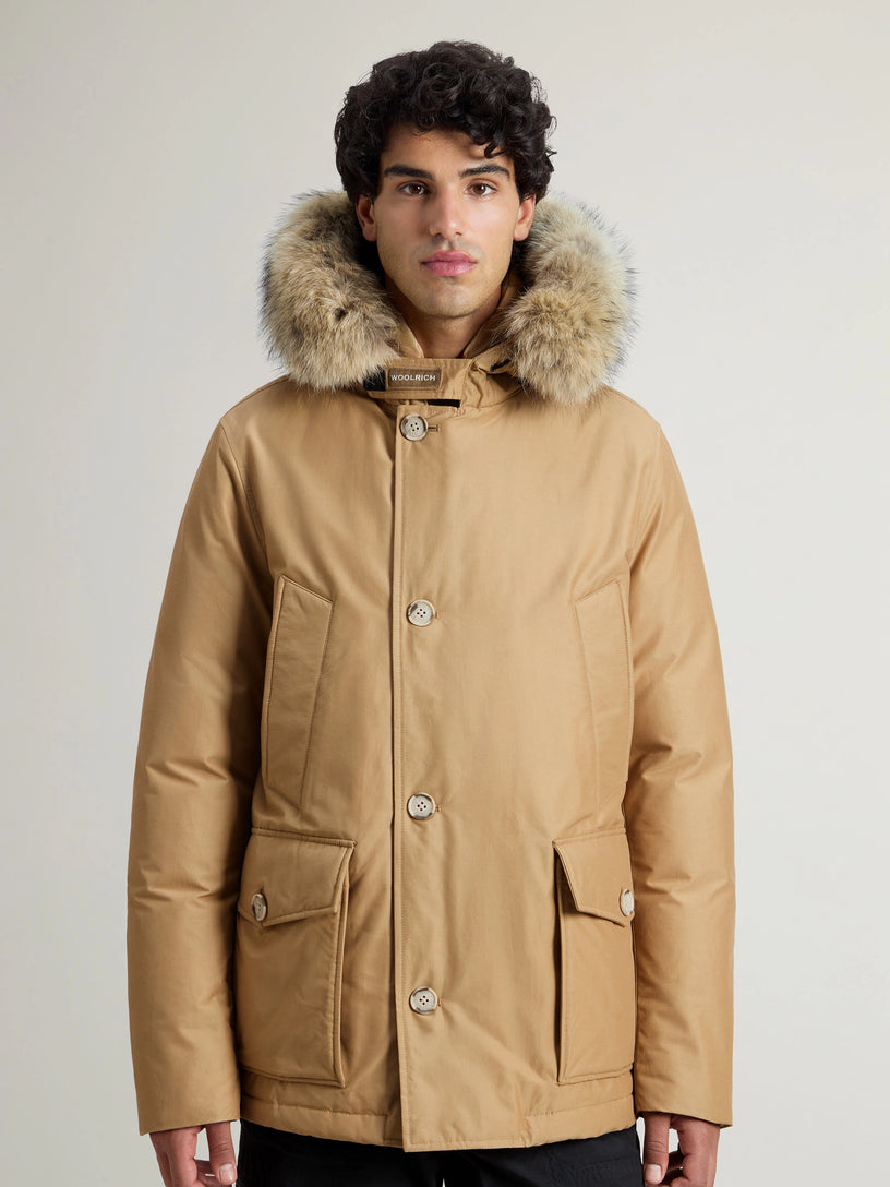 Arctic Anorak in Ramar Cloth with removable fur