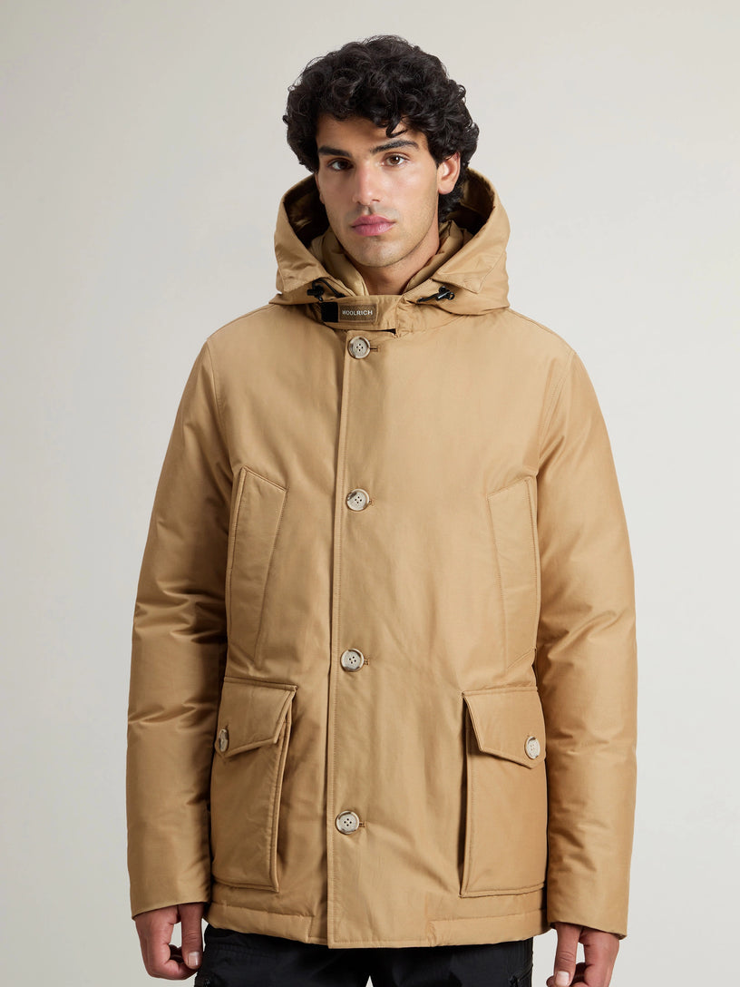 Arctic Anorak in Ramar Cloth with removable fur