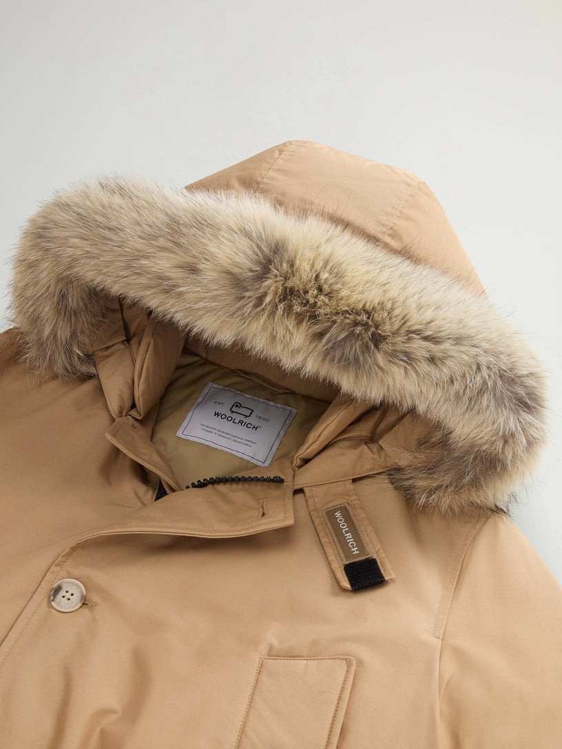 Arctic Anorak in Ramar Cloth with removable fur