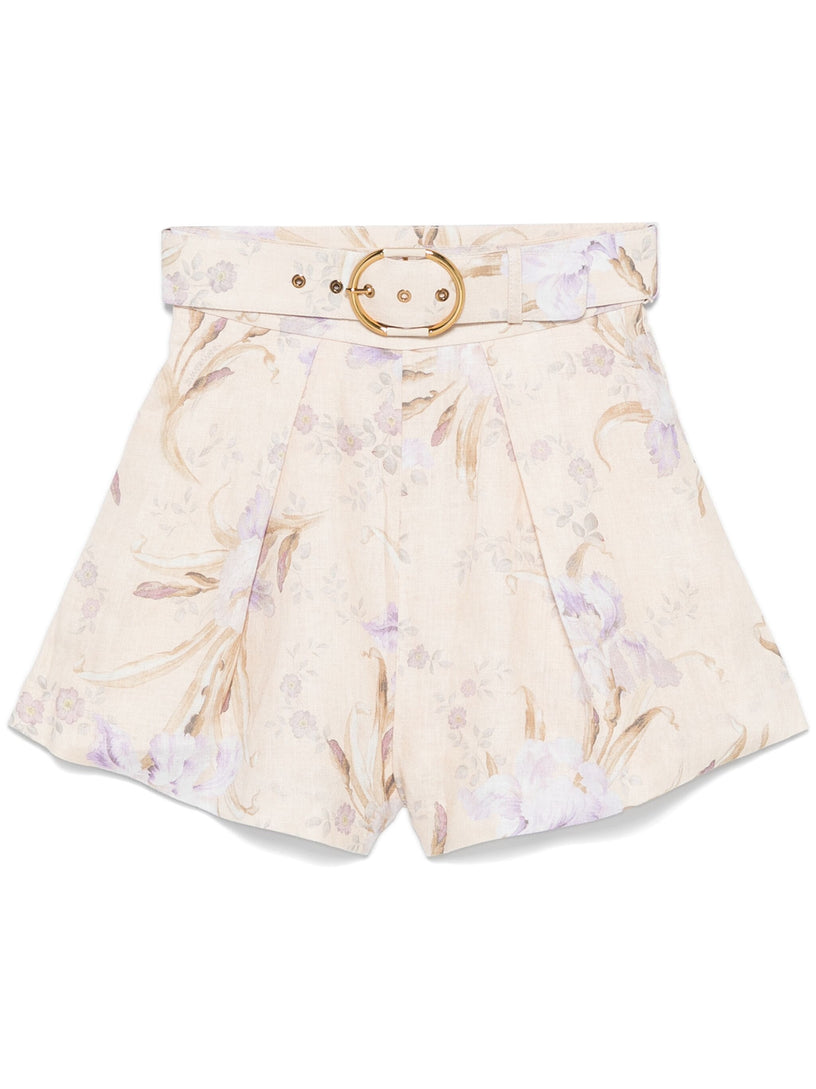 ZIMMERMANN Eden tuck shorts