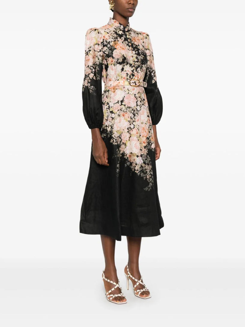 Illustration Midi Dress