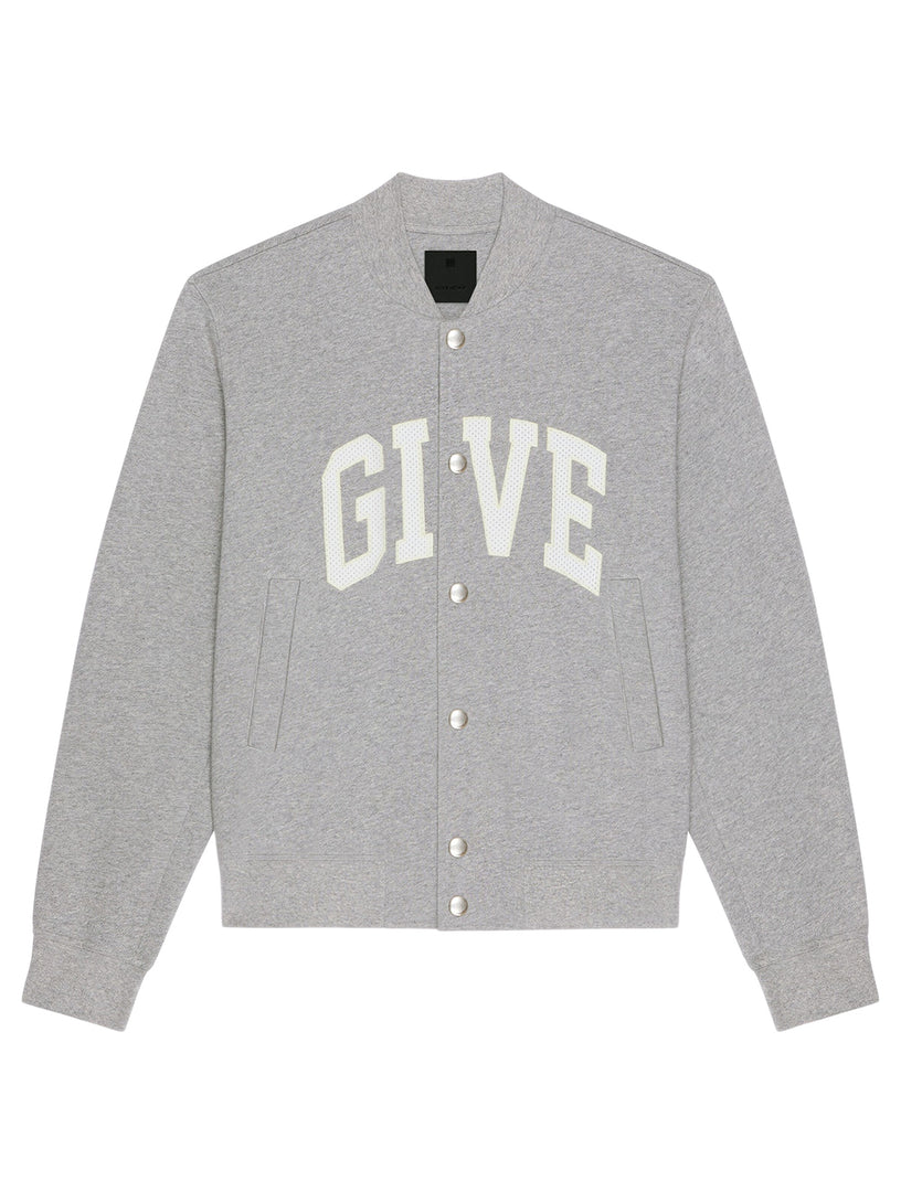 GIVENCHY College varsity jacket in fleece