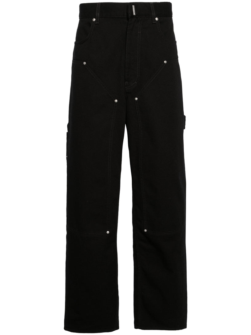 Wide leg trousers