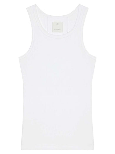 Extra slim cotton tank top