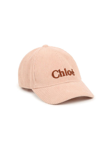 Logo-embroidered cap