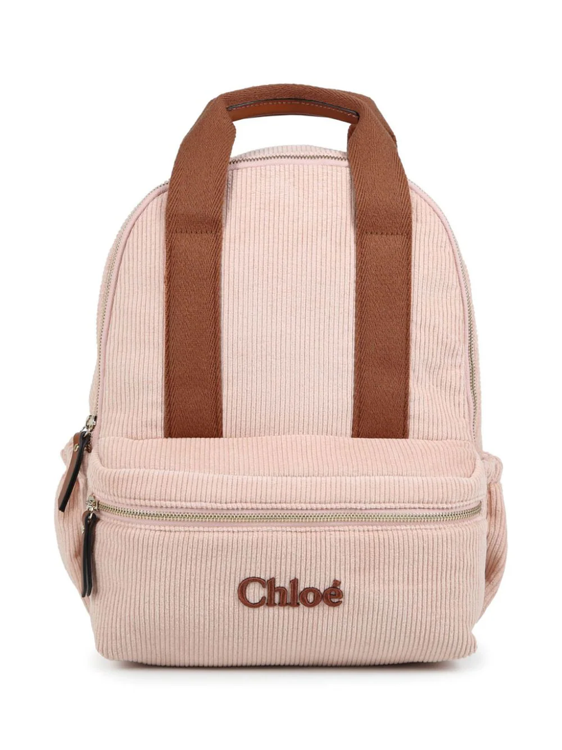 Chloé Kids Logo backpack