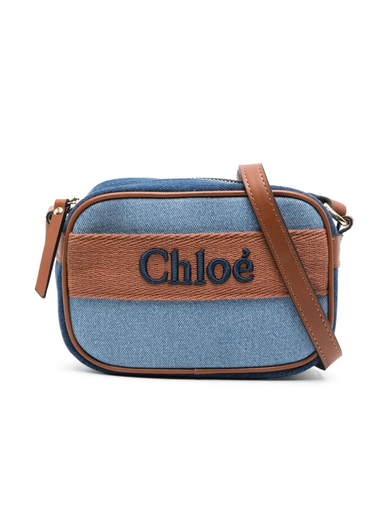 Logo cross body bag