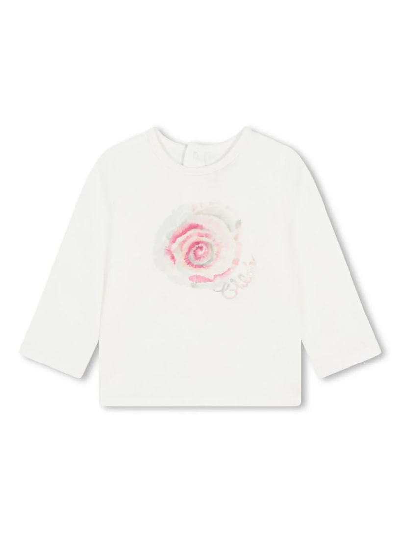 Chloé Kids Logo t-shirt