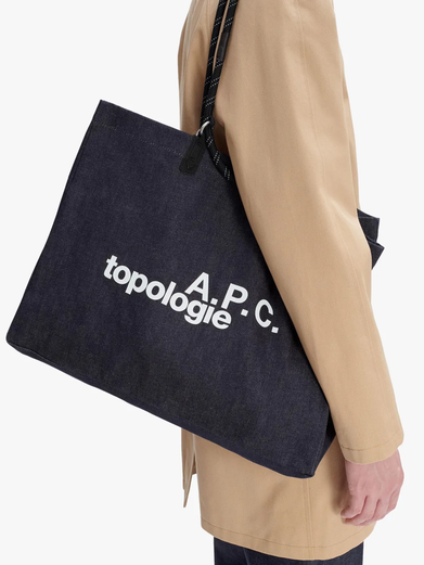 A.P.C. Topologie shopping bag