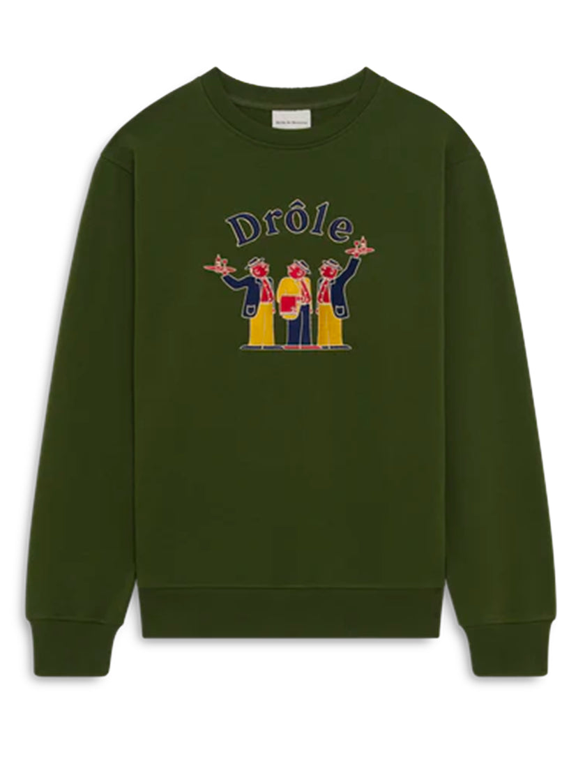 Drôle De Monsieur Le sweatshirt crillon