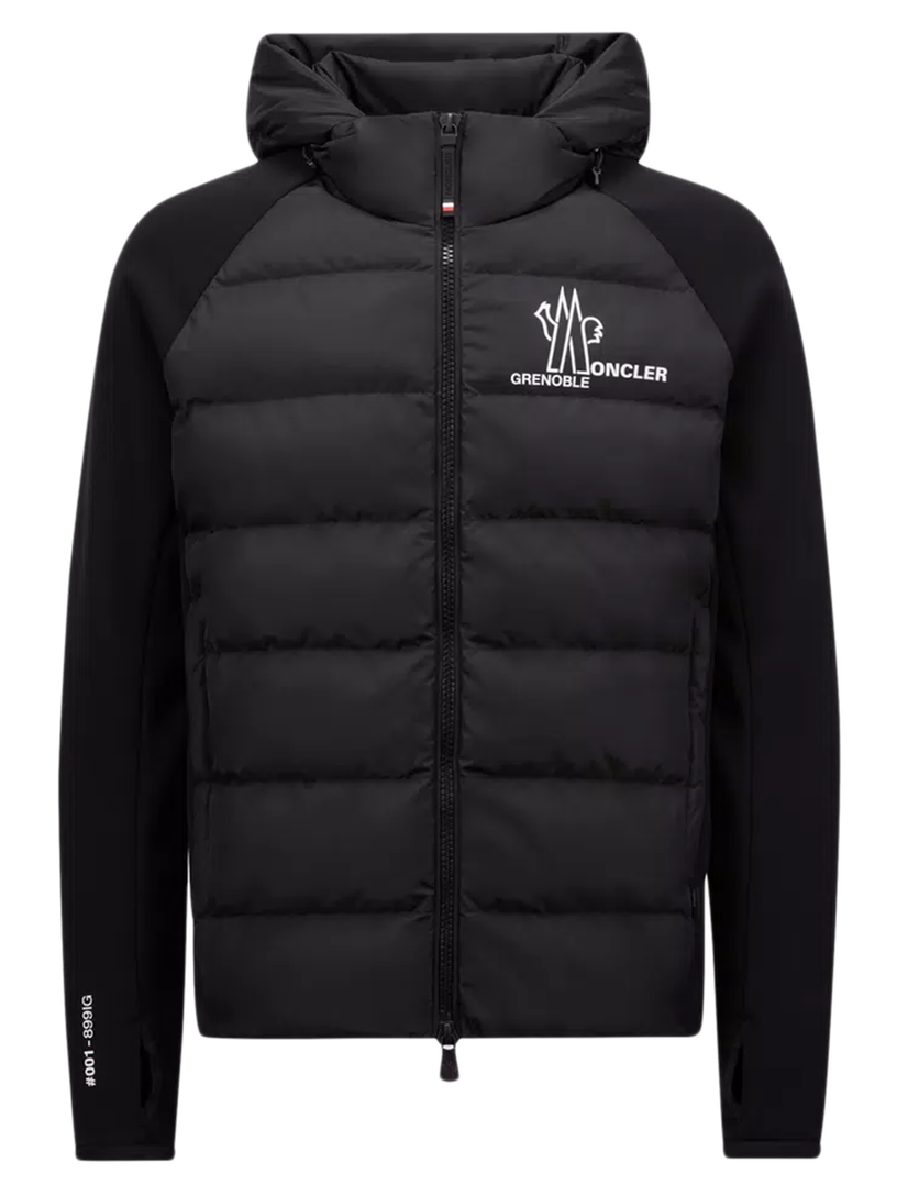 MONCLER Padded sweatshirt with zip