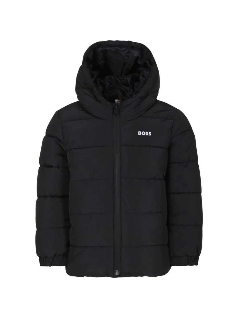 Boss Kids Down jacket with logo