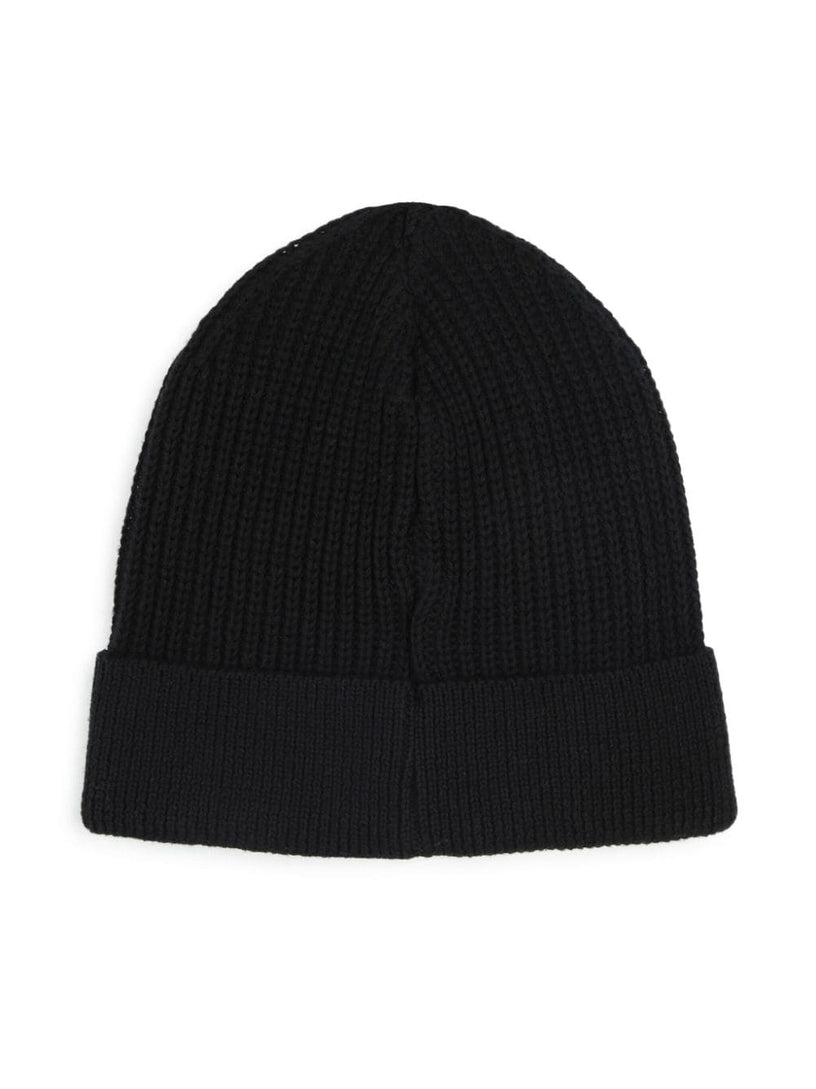 Cotton beanie with logo