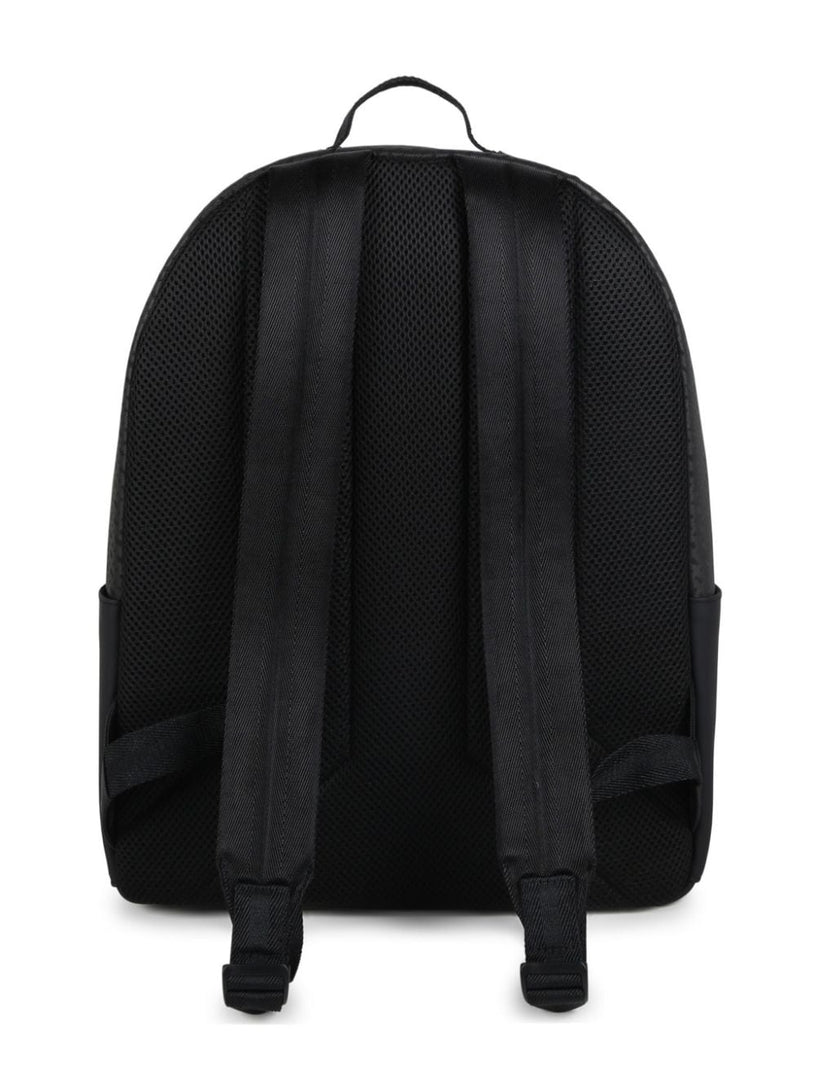 Backpack with monogram