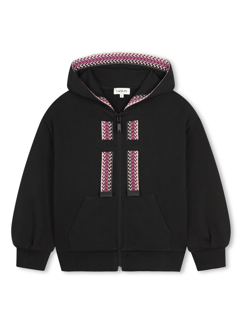 LANVIN Kids Full zip sweatshirt