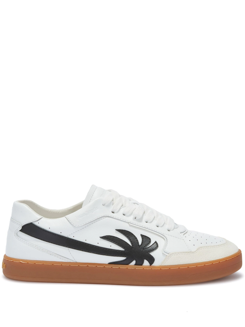 PALM ANGELS New palm 1 leather sneakers