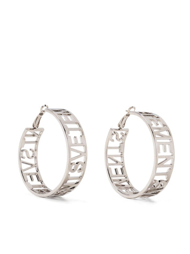 Logo Hoop Earrings