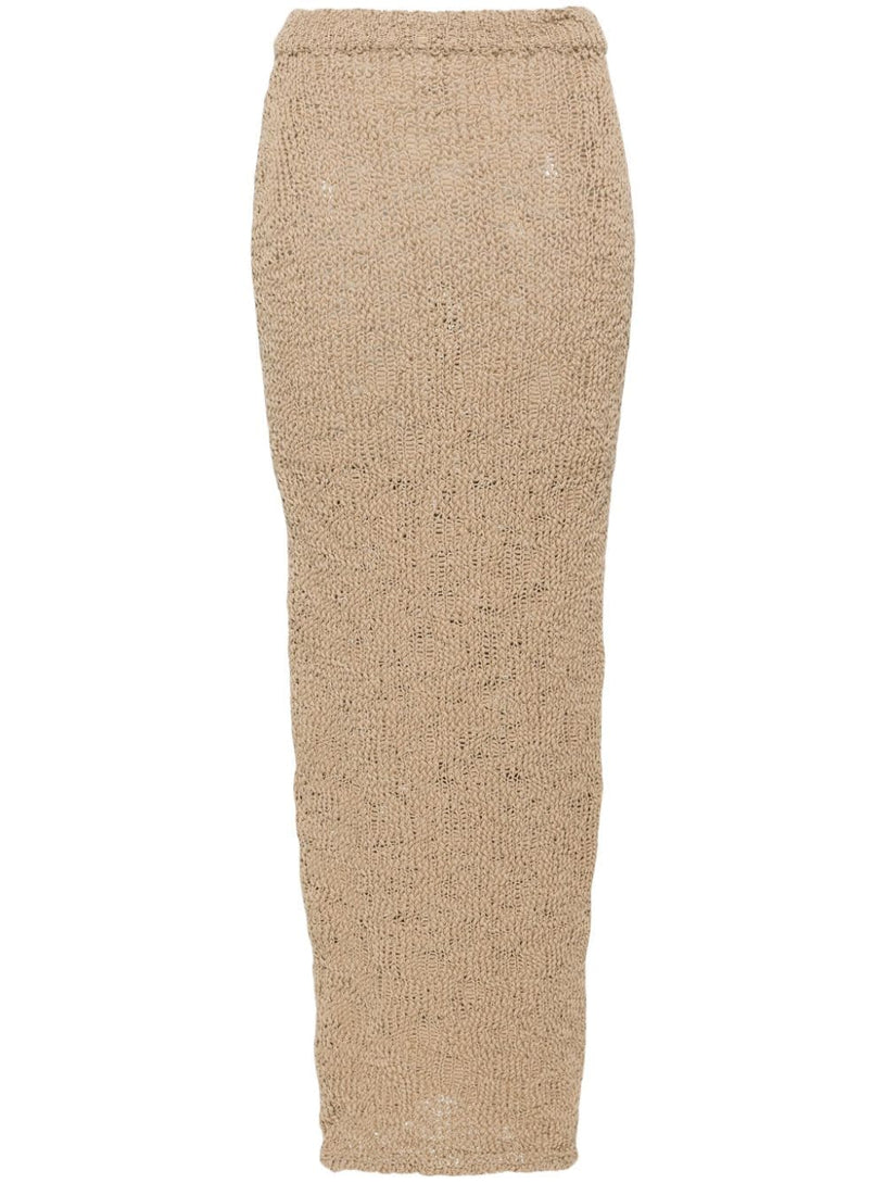 ALEXANDRE VAUTHIER Cotton knit skirt