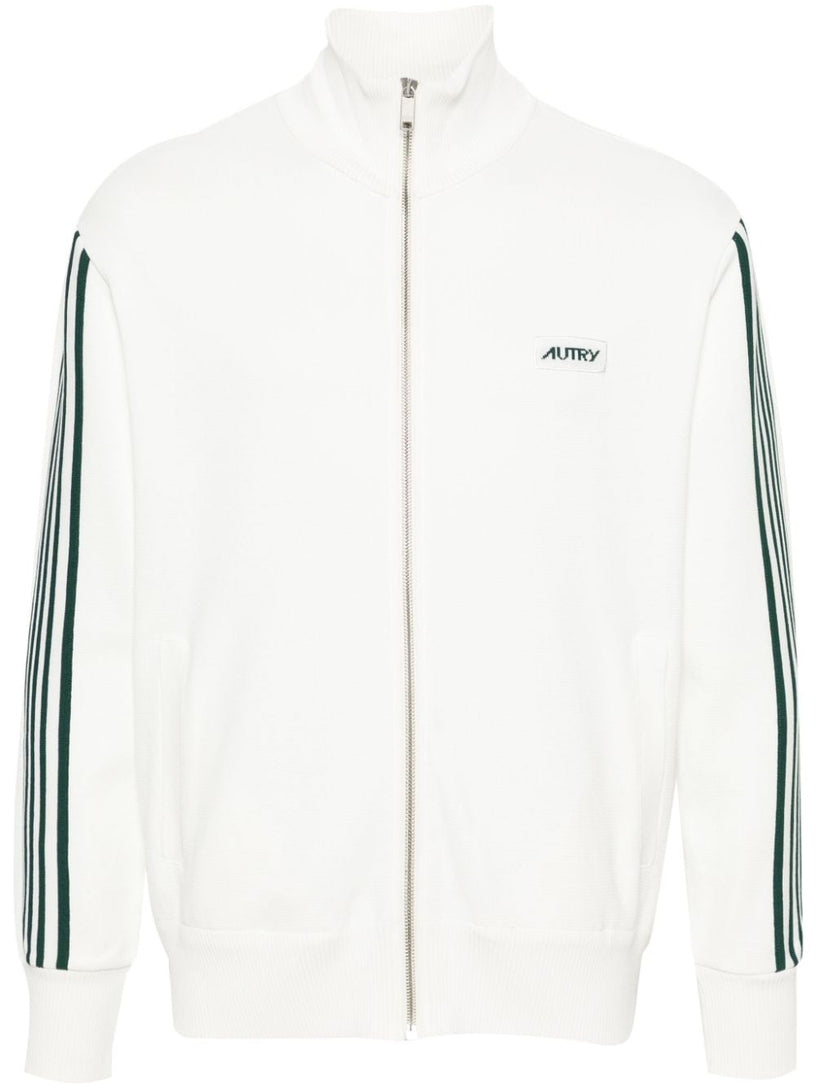 AUTRY Logo zip sweatshirt