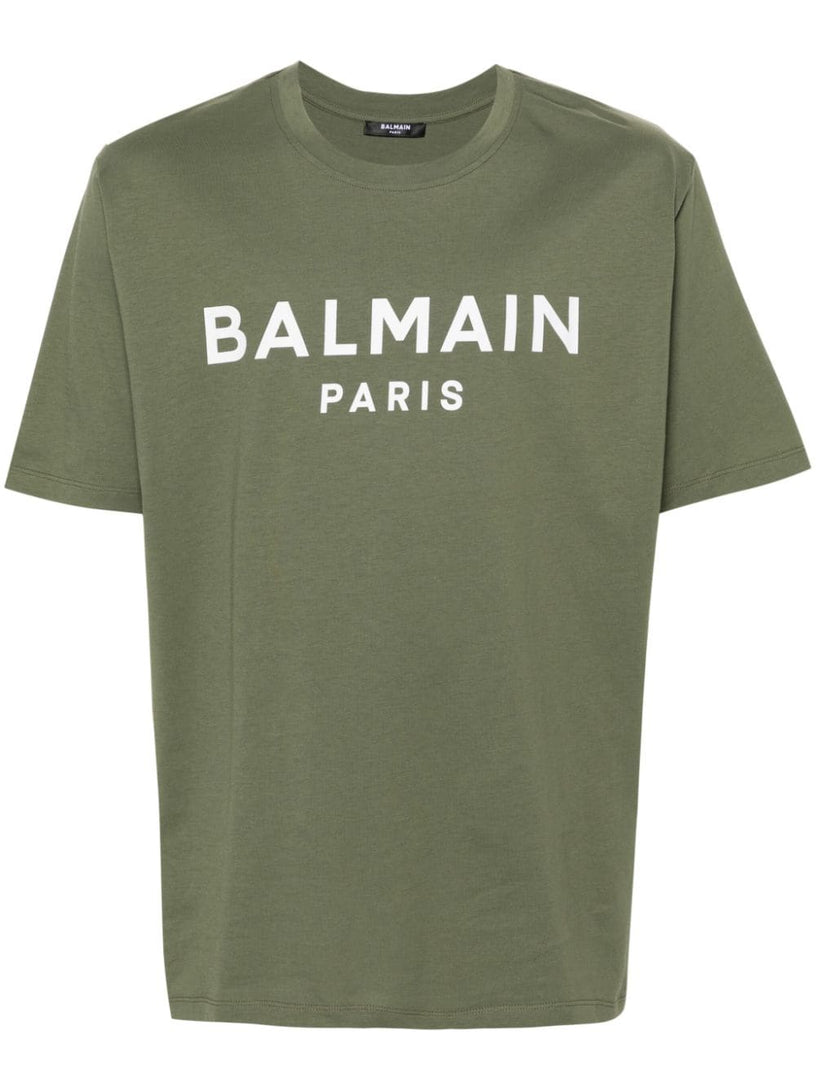 T-shirt with Balmain Paris