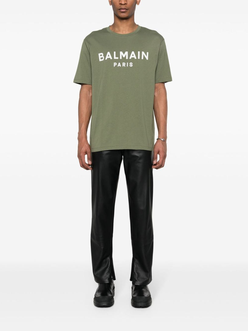 T-shirt with Balmain Paris