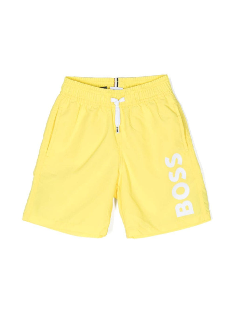 Swim shorts with logo