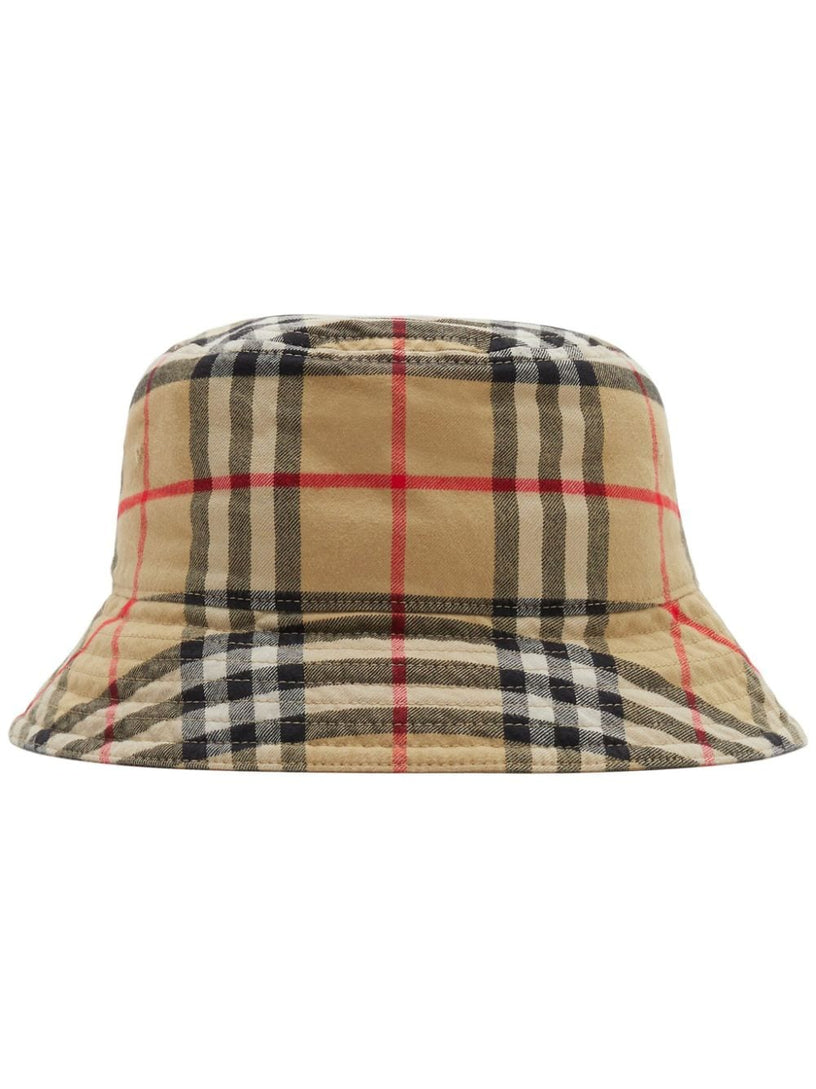 Burberry Check bucket hat