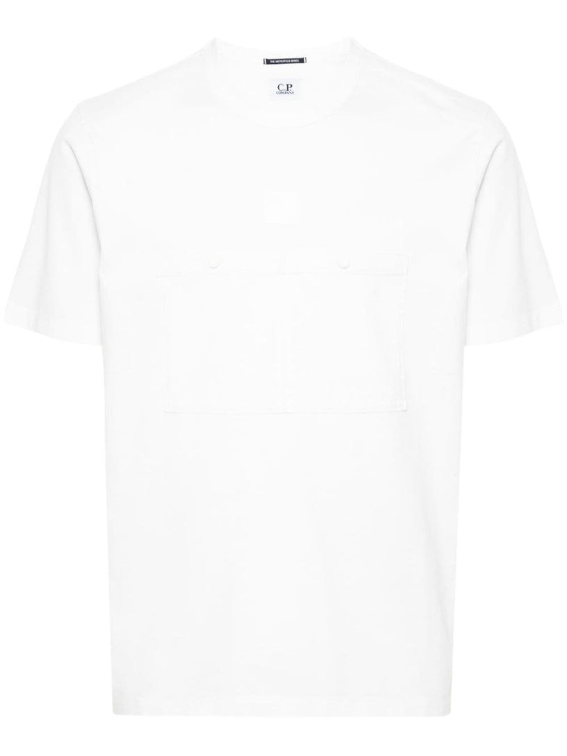 CP COMPANY T-shirt short sleeve mercerized jersey