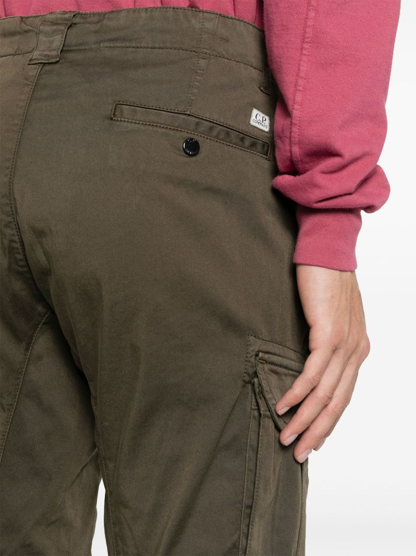 Stretch Sateen Ergonomic Lens Cargo Pants