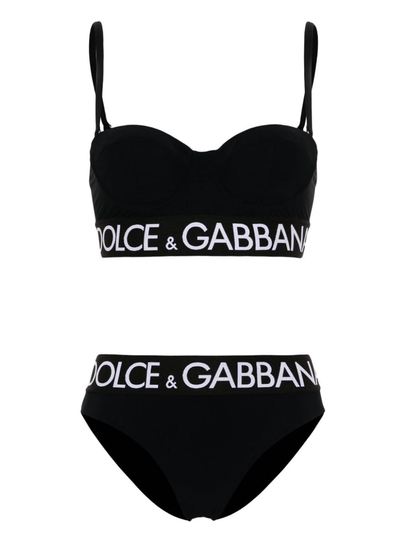 Dolce & Gabbana Logo-band bikini