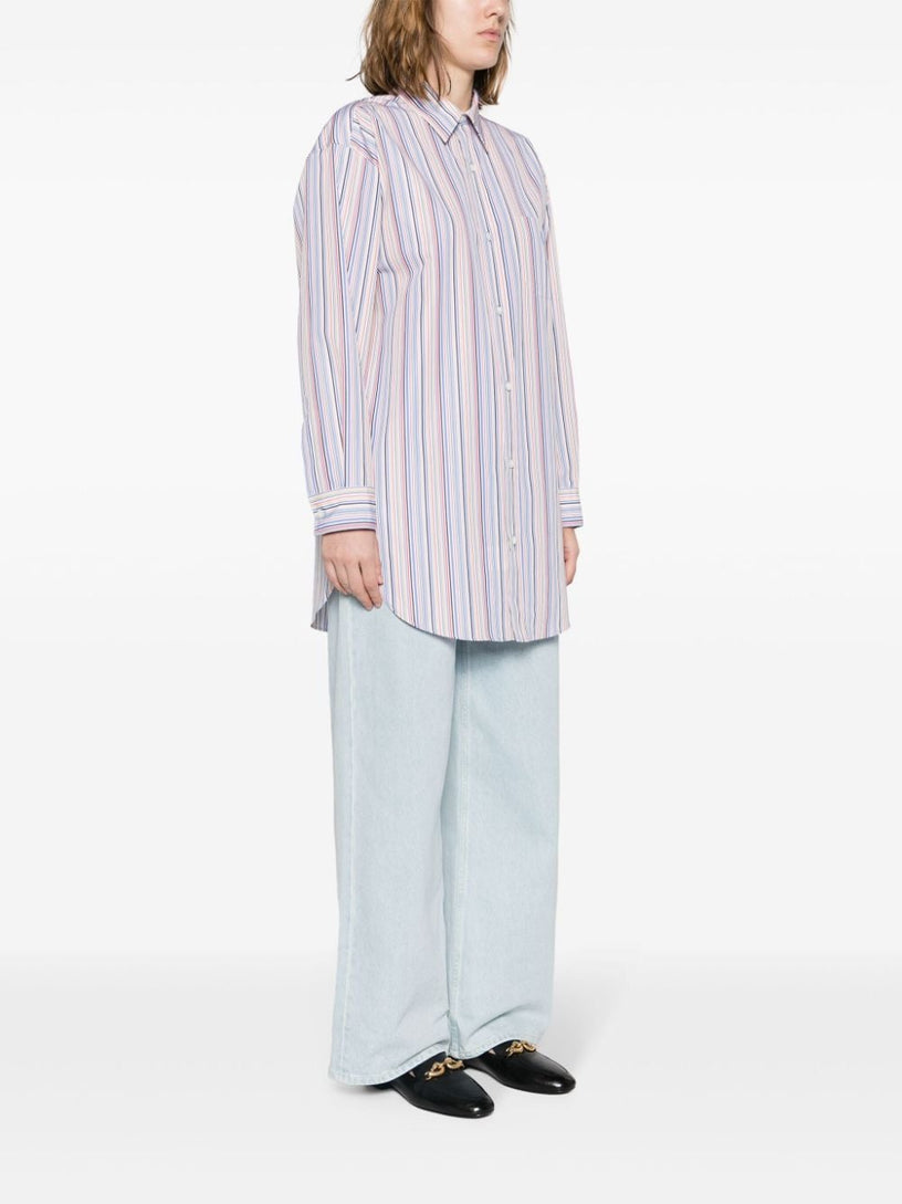 Pegaso striped shirt